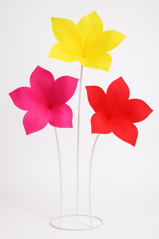 Lilli flowers big size with stand